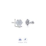 Kumkuma Pushpa 925 Silver Women Stud Earring
