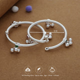 Starlet Steps 925 Silver Traditional Kid Anklet(2Yrs-2.5Yrs)