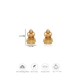 Bala Sri Traditional 925 Gold Polish Silver Earring
