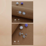Kalyani 925 Silver Women Stud Earring