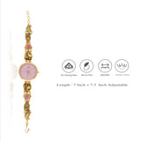 Majestic 925 Silver Temple Jewelry Women Watch