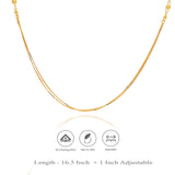 Bead Charm 925 Silver Double Layered Necklace