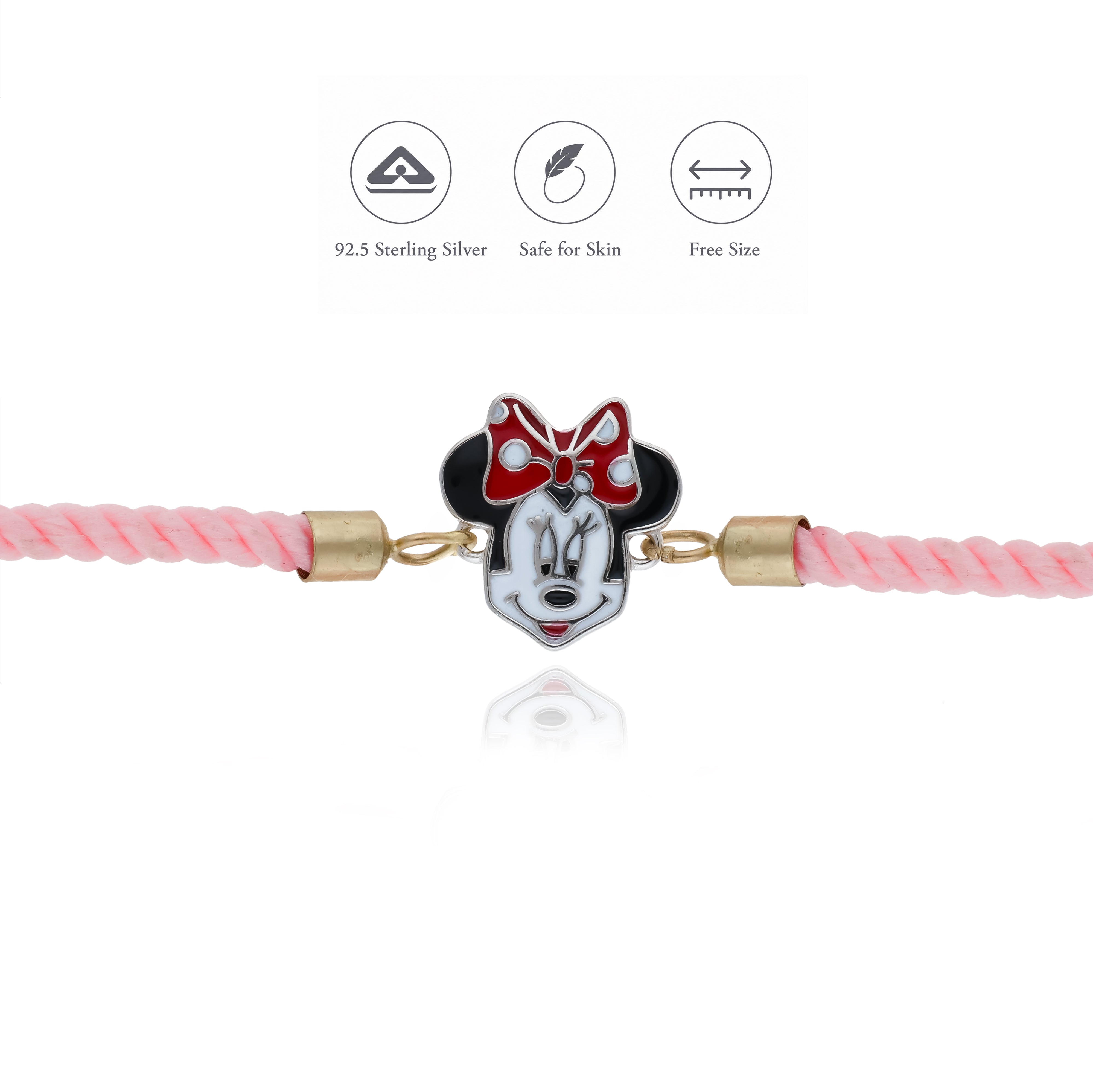 Mickey Mouse 925 Silver Rakhi