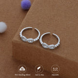 Einfinity Knot 925 Silver Toering