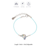 Starlight Unicorn Thread 925 Silver Anklet for Kids(0 - 2Years)