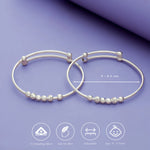 Little Dew 925 Sterling Silver Kid Bangles
