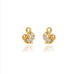925 Silver Treble Clef Kid Stud Earring