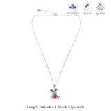 Coco Bunny 925 Silver Kids Chain Pendant (3+ Years)