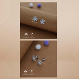 Rajwadi Flower 925 Silver Women Stud Earring