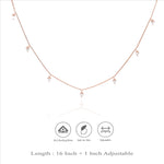 sterling silver heart charm necklace