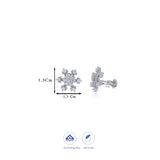 Sowbhagya Flower 925 Silver Women Stud Earring