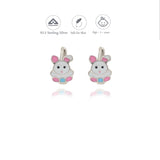 Bunny Titan 925 Silver Lock Type Kid Earring (3+ Yrs)