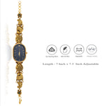 925 Silver Antique Silver Bracelet Watch for Women