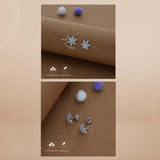 Annapurna Bloom 925 Silver Women Stud Earring