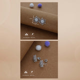 Chandrika Bloom 925 Silver Women Stud Earring