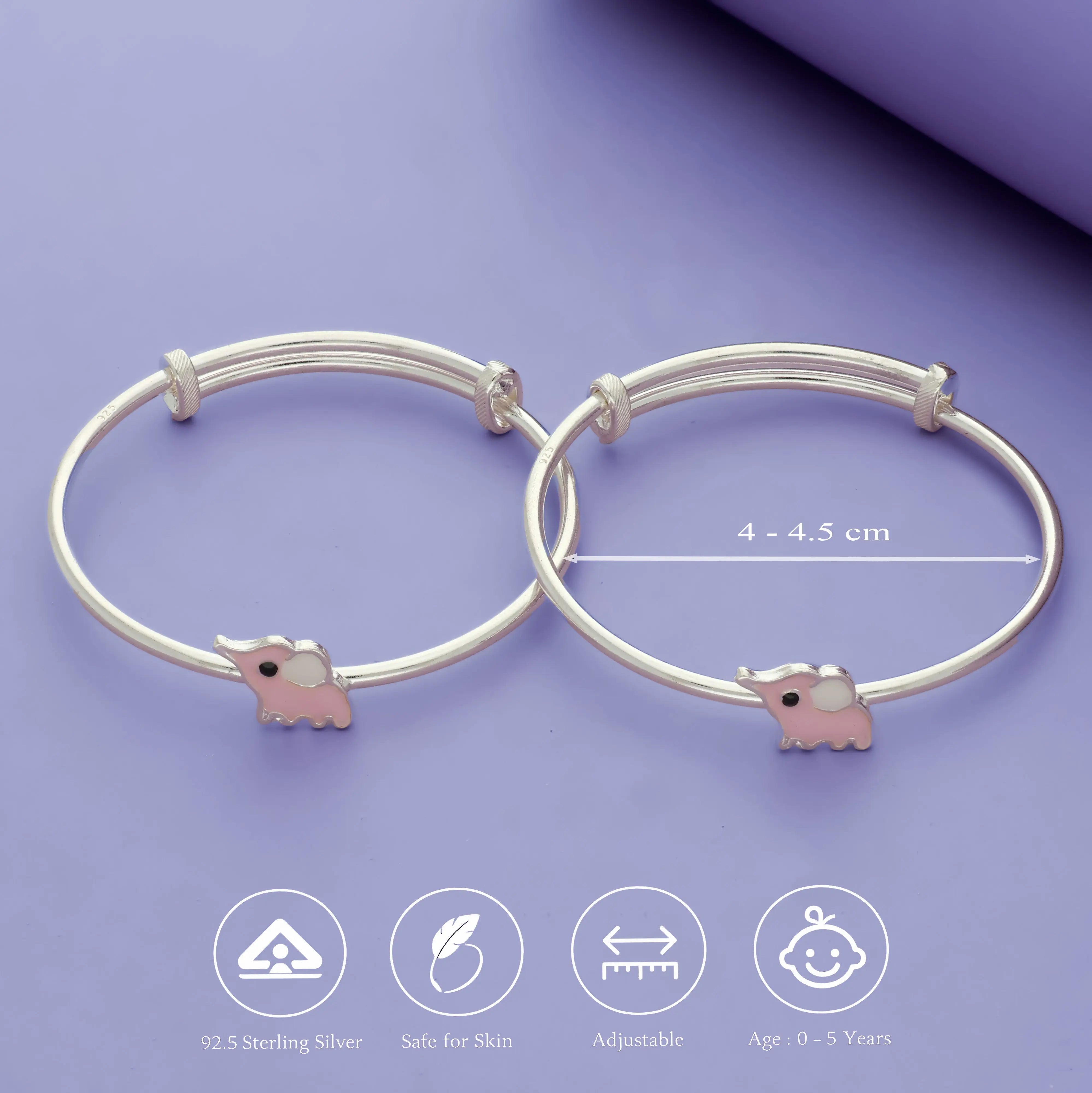 Little Jumbo Children's 925 Silver Bangles