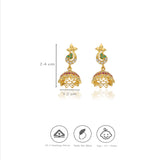 925 Silver Divine Essence Jhumkas