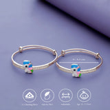 Magical Unicorn Sparkle 925 Silver Kids Bangles (0-5 Yrs)