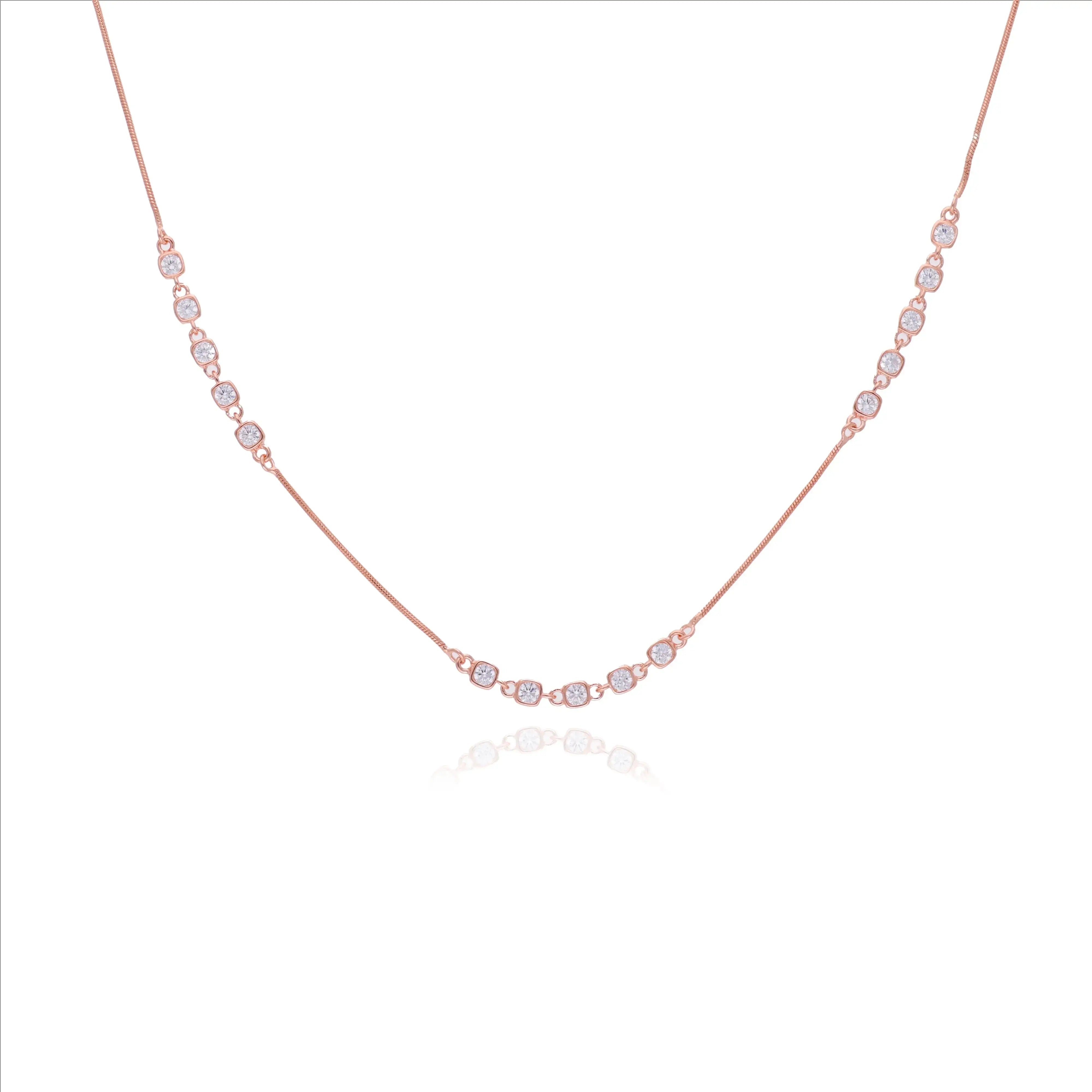 Festive Charm 925 Sterling Silver Chain Necklace