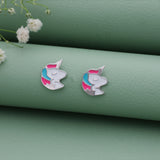 Unicorn 925 Silver Stud for Kids & Teen(5+ Yrs)