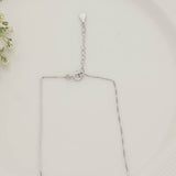 Wing Minimal Silver Necklace For Women & Teen