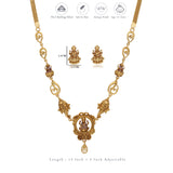Mangala Siddhi Traditional 925 Silver Necklace Set