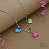 Butterfly Charm Minimal 925 Silver Necklace(3+ Yrs)