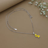 Twinkle Giraffee 925 Silver Kids Chain Pendant(3+ Years)