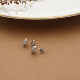 Heart shaped Silver Stud for Women