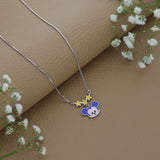Twinkle Mouse 925 Silver Kids Chain Pendant(3+ Years)