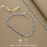 Eternal Link 925 Silver Anklet