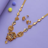 Sri Kubera Dhanavarsha 925 Silver Necklace Set