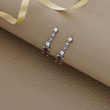 Twinkling 925 Silver Drop Earring