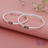 Transformer Adjustable Silver Kid Bangle for Boys(0 - 5Yr)