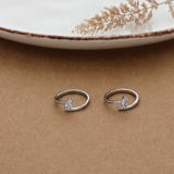 Glistening Silver Adjustable Toe Ring