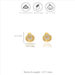 925 Silver High Spark Kids Studs