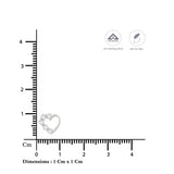 Radiant Circle 925 Silver Studs