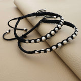 Impressive Balls Silver Thread Anklet (Pair)