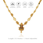 Devi Darshan 925 Silver Temple Necklace