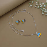 Magic Rainbow 925 Silver Kids Chain Pendent(3+ Years)