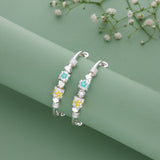 Scintillating Adjustable 999 Silver Kid Bangle(0 - 6Yrs)