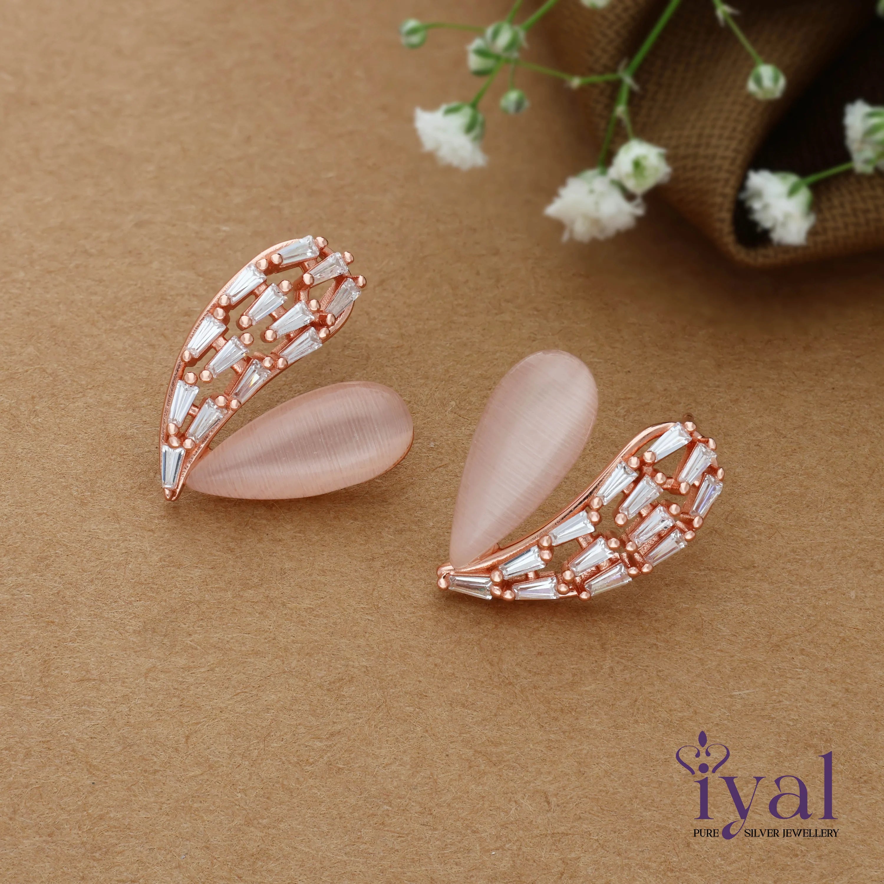 Beautiful Wings 925 Silver Stud