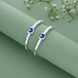 Beautiful Butterfly Adjustable 999 Silver Kid Bangle(0 - 6Yrs)