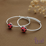 Football Cartoon Silver Kada for boys