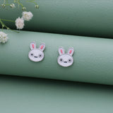 Bunny Rose Gold Polish 925 Silver Stud for Kids & Teen(5+ Yrs)