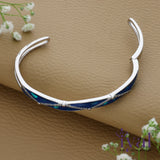 Blue Meadows Silver Kada