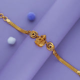 Lakshmi Glory 925 Gold Polish Silver Bracelet
