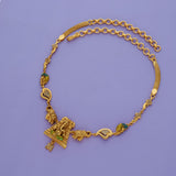 Ganeshaya Divine 925 Gold Polish Silver Necklace