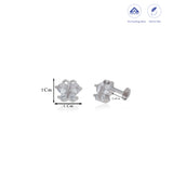 Blossom Glow 925 Silver Studs