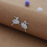 Twirl Girl 925 Silver Studs